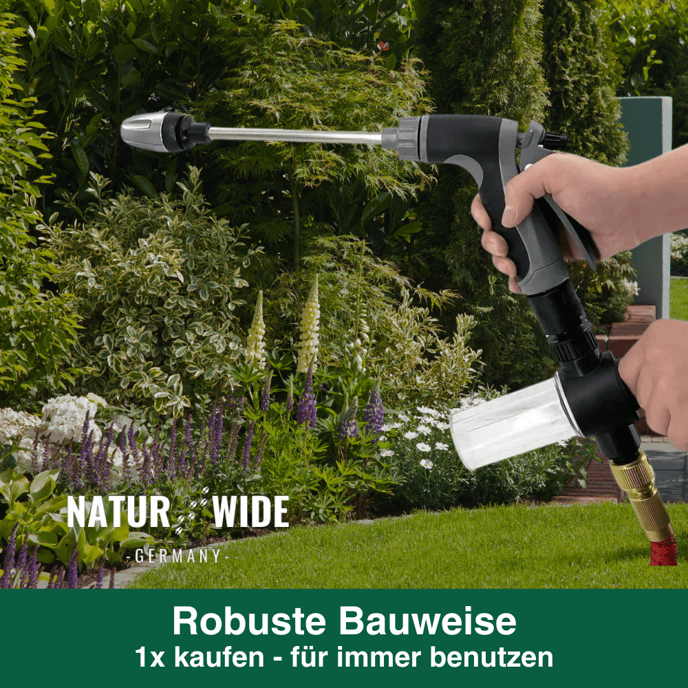 Hochdruckdüse für den Gartenschlauch, 2-in-1 – Ansicht 2