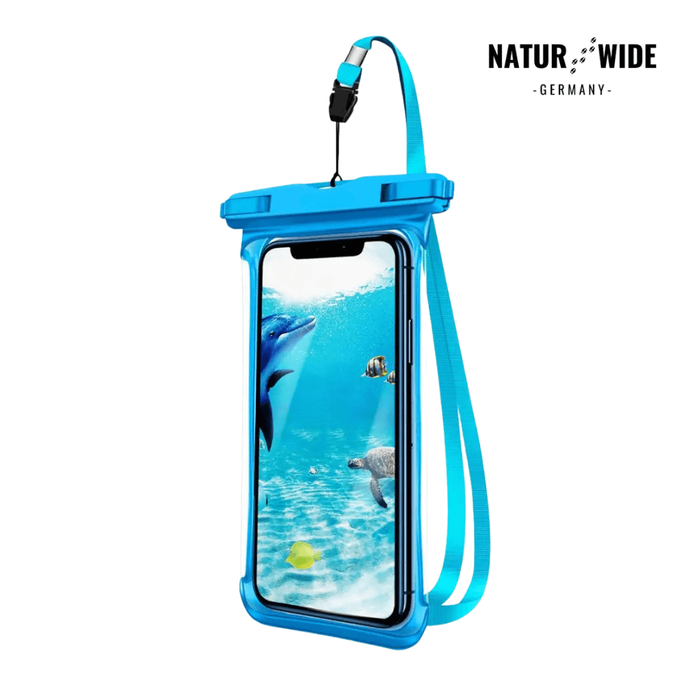 Wasserdichte Handyhülle bis 6,5 Zoll, mit Band – Ansicht 9