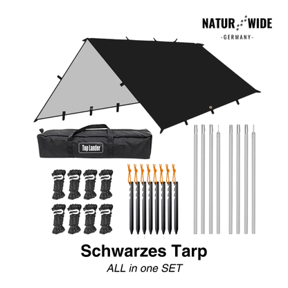 Tarp 3 × 3 oder 4 × 4 m, 3000 mm, UV50+ – Ansicht 17
