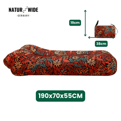 Aufblasbares Sofa-Luftbett ohne Pumpe, 200 kg – Ansicht 26