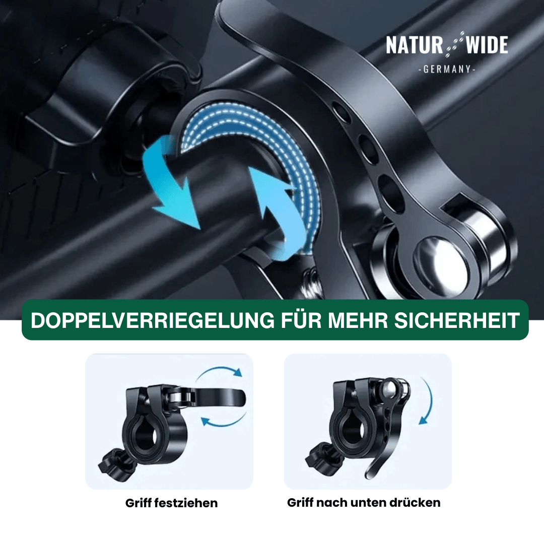 Handyhalter für Fahrrad & Motorrad aus Metall – Ansicht 12