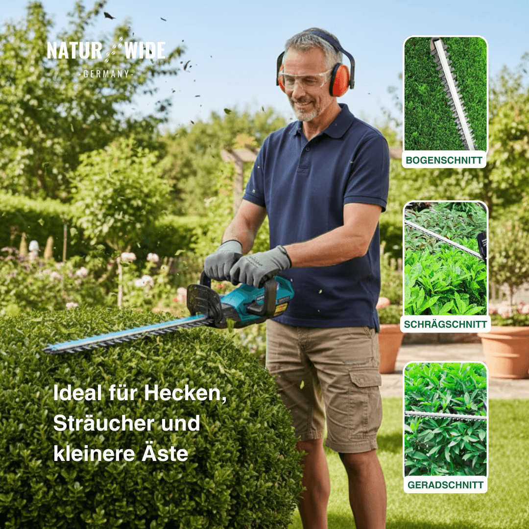 Akku-Heckenschere 51 cm, bürstenlos, 18 V – Ansicht 14