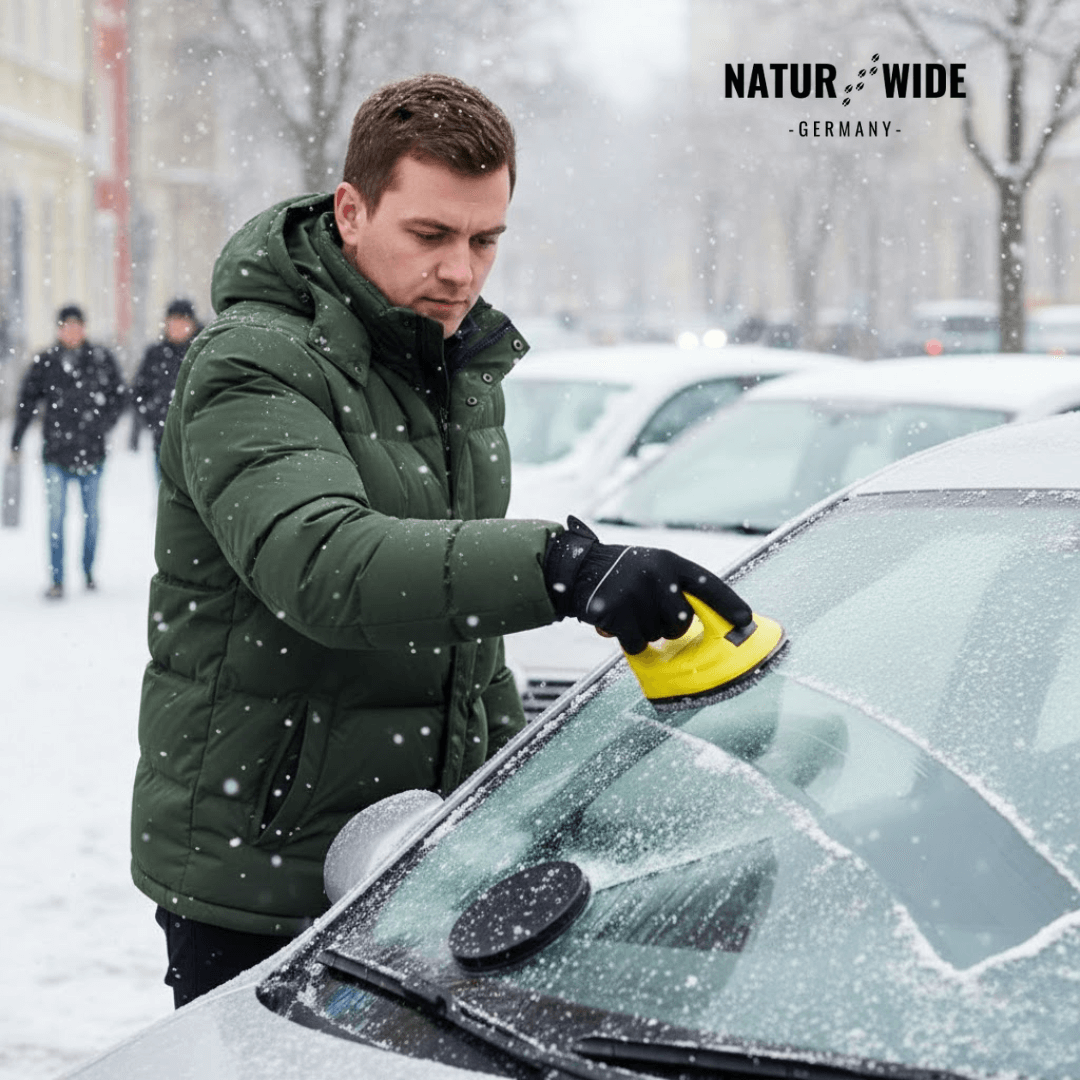 Elektrischer Eiskratzer mit Akku, USB-Ladung – Ansicht 10