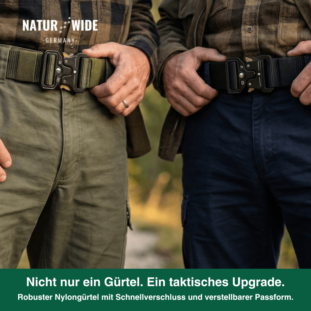 Taktischer Nylon-Gürtel mit Schnellverschluss – Ansicht 6