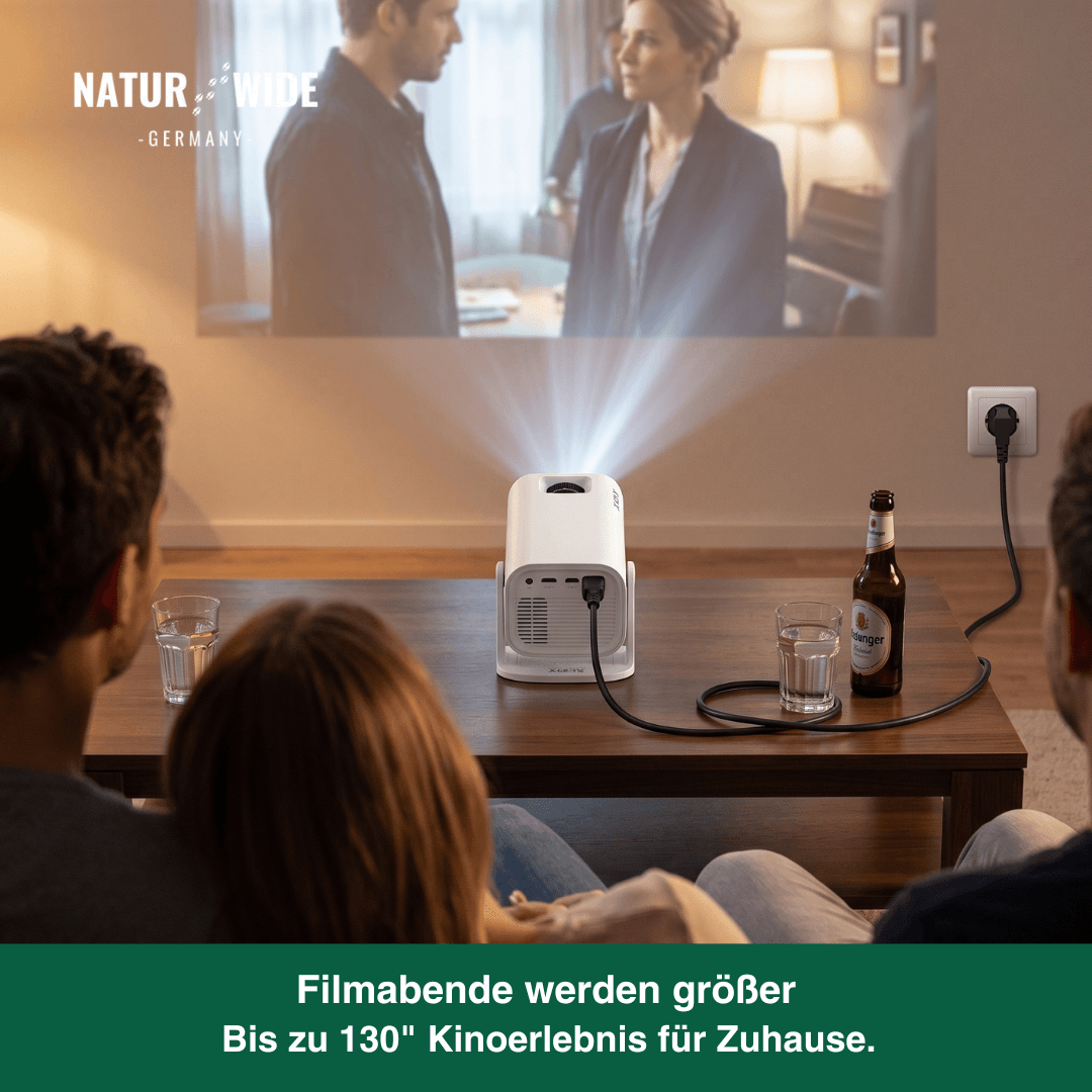 Mini-Beamer mit WLAN, Bluetooth & Android – Ansicht 13