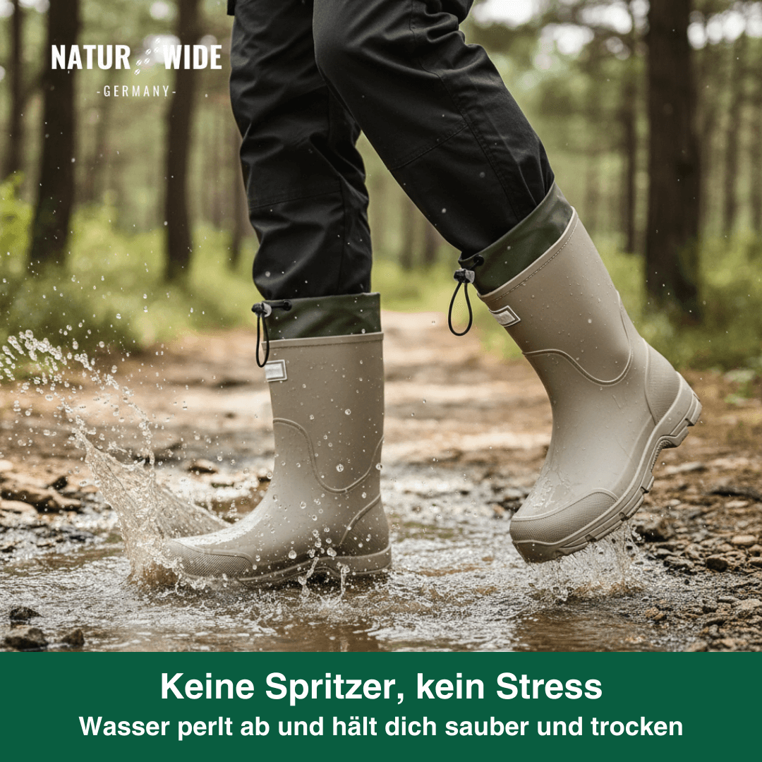 Wasserdichte Gummistiefel unisex, rutschfest – Ansicht 11