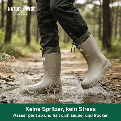Wasserdichte Gummistiefel unisex, rutschfest – Ansicht 11