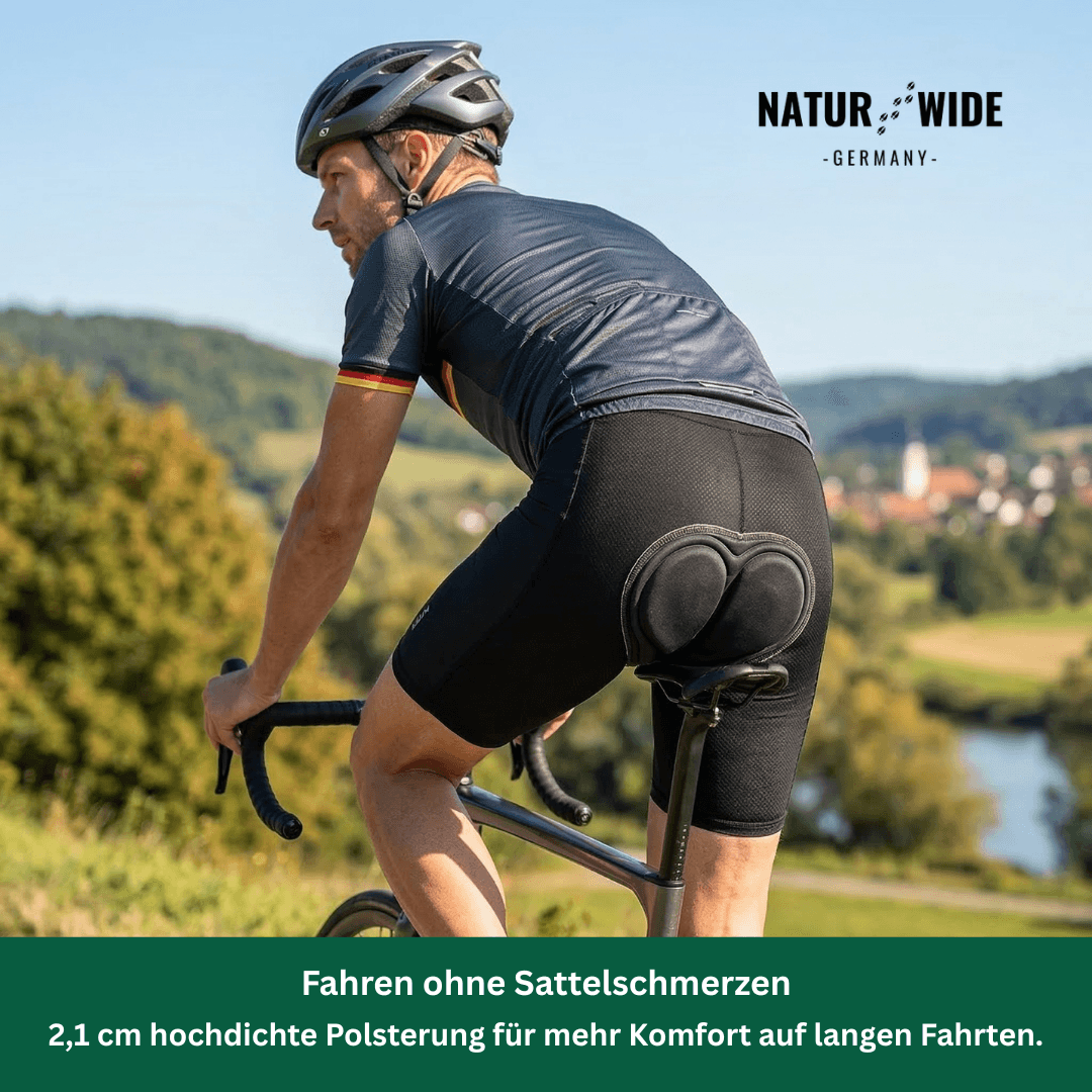 Gepolsterte Radunterhose Herren, 4D-Gelpolster – Ansicht 11