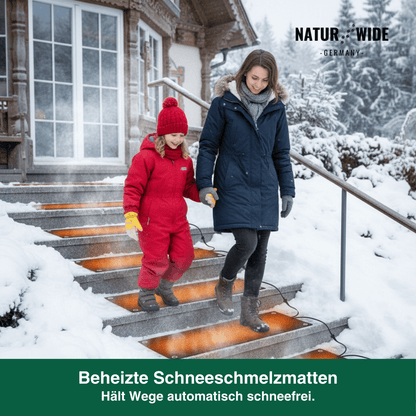 Beheizte Schneeschmelzmatte für Treppe & Weg – Ansicht 4