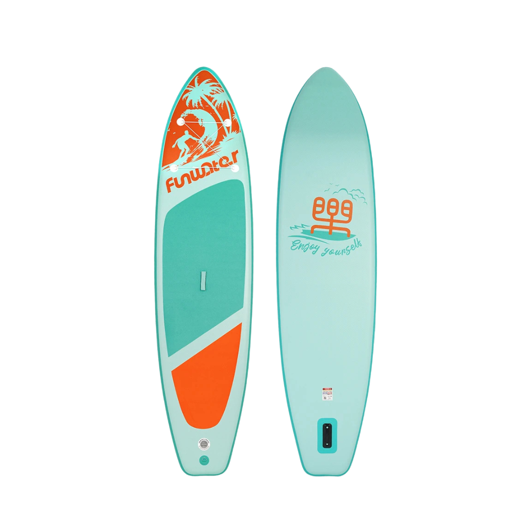 Aufblasbares SUP-Board 350 cm, Komplettset – Türkis