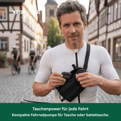 Elektrische Mini-Fahrradpumpe, 6,9 bar, 93 g – Ansicht 11