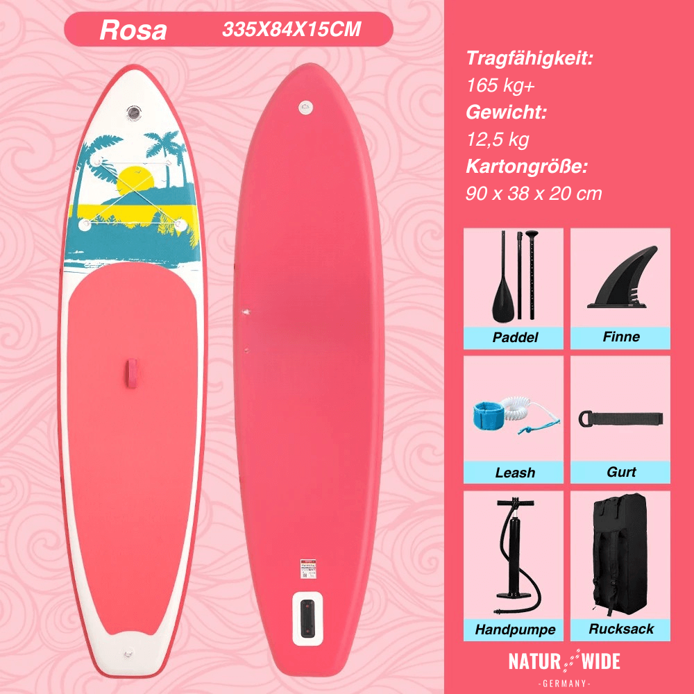 Aufblasbares SUP-Board 350 cm, Komplettset – Ansicht 13