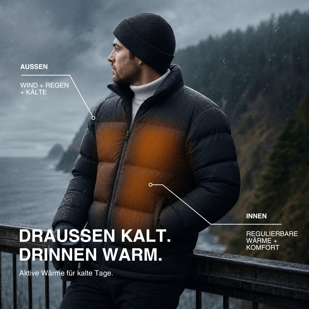 Beheizte Winterjacke mit 6 Heizzonen, 3 Stufen – Ansicht 13