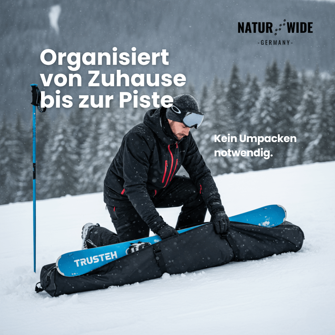 Skisack & Skischuhtasche im Set, bis 200 cm – Ansicht 9