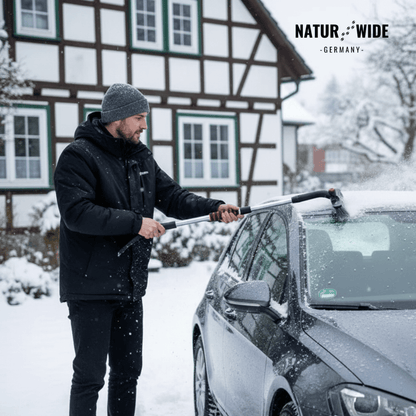 Teleskop-Schneebürste mit Eiskratzer, 2-in-1 – Ansicht 14