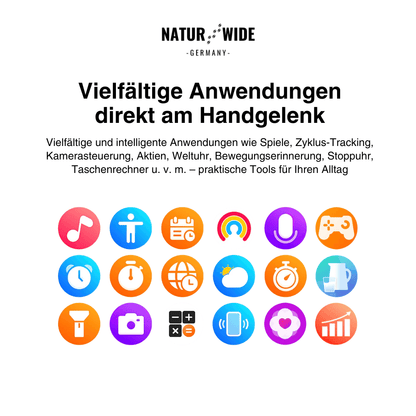 Outdoor-Smartwatch mit GPS, AMOLED & 10 ATM – Ansicht 5