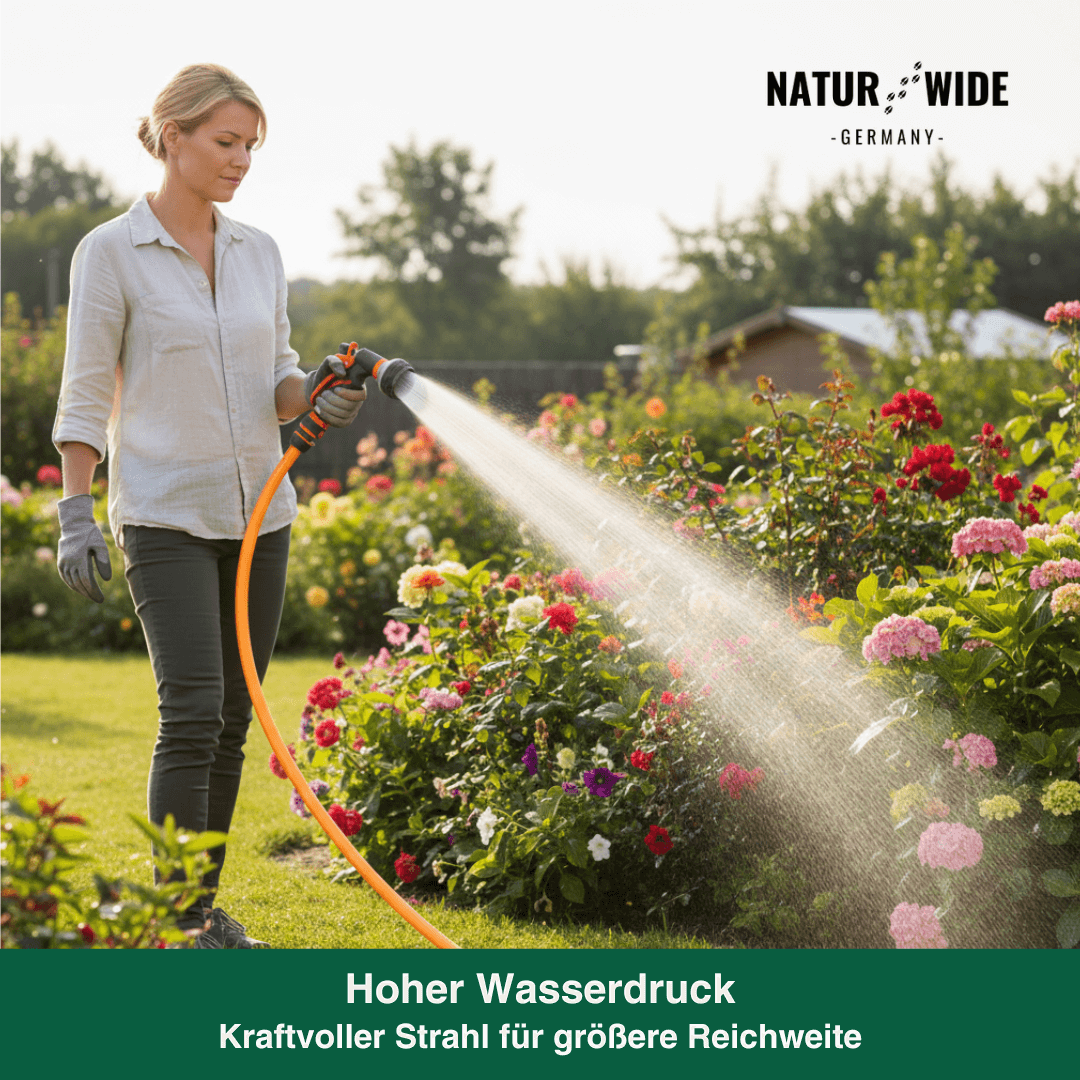 Garten-Handbrause mit 8 Sprühbildern – Ansicht 10