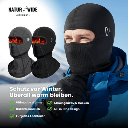 Winter-Sturmhaube für Fahrrad und Motorrad – Ansicht 2