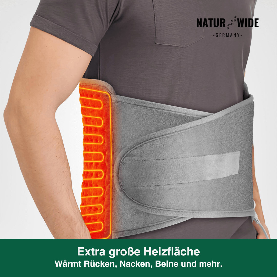 Heizgürtel für Rücken & Bauch, 9 Stufen, Timer – Ansicht 7