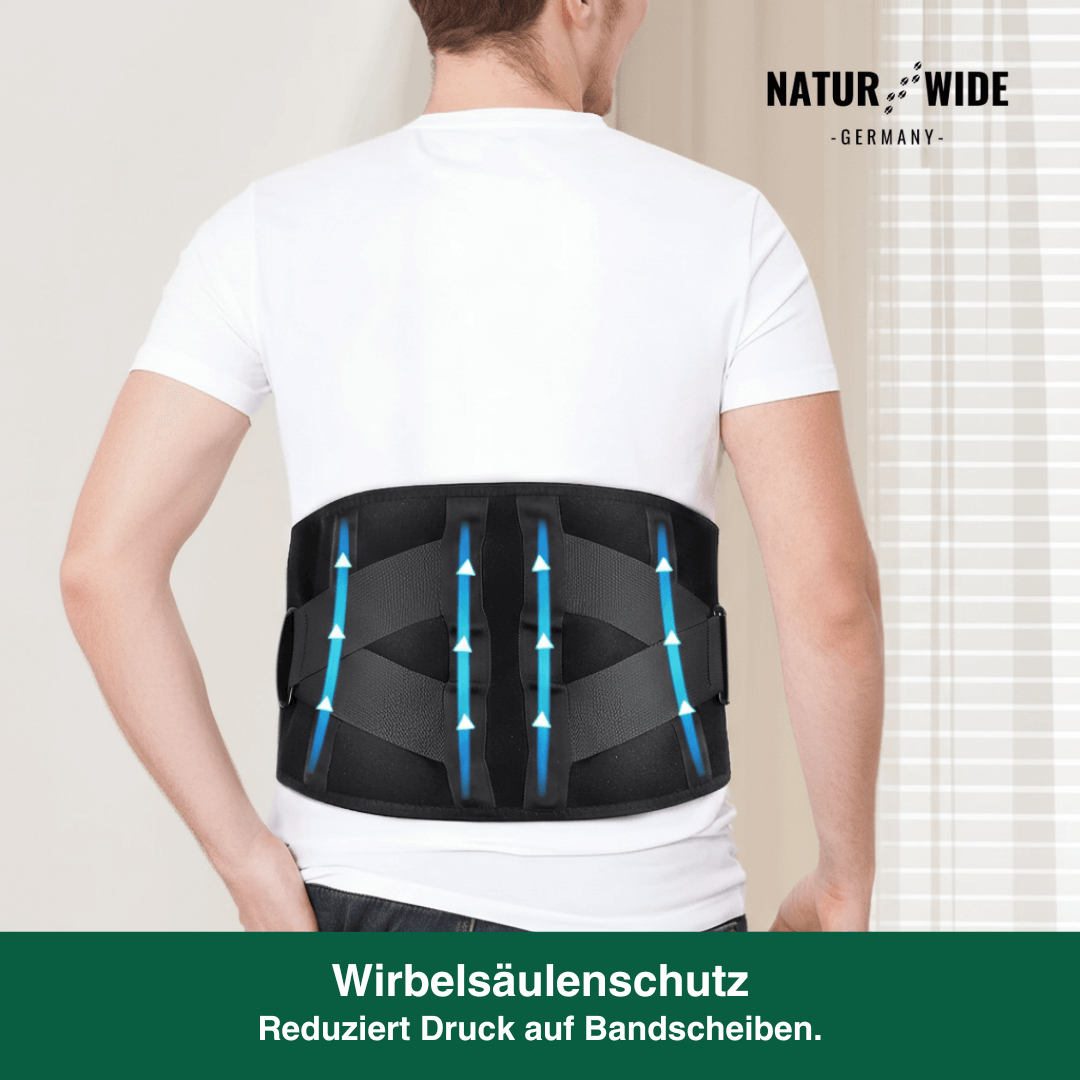 Massagegürtel mit Wärme, Vibration und Rotlicht – Ansicht 3