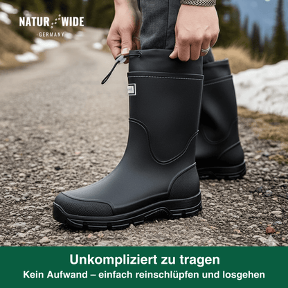 Wasserdichte Gummistiefel unisex, rutschfest – Ansicht 8