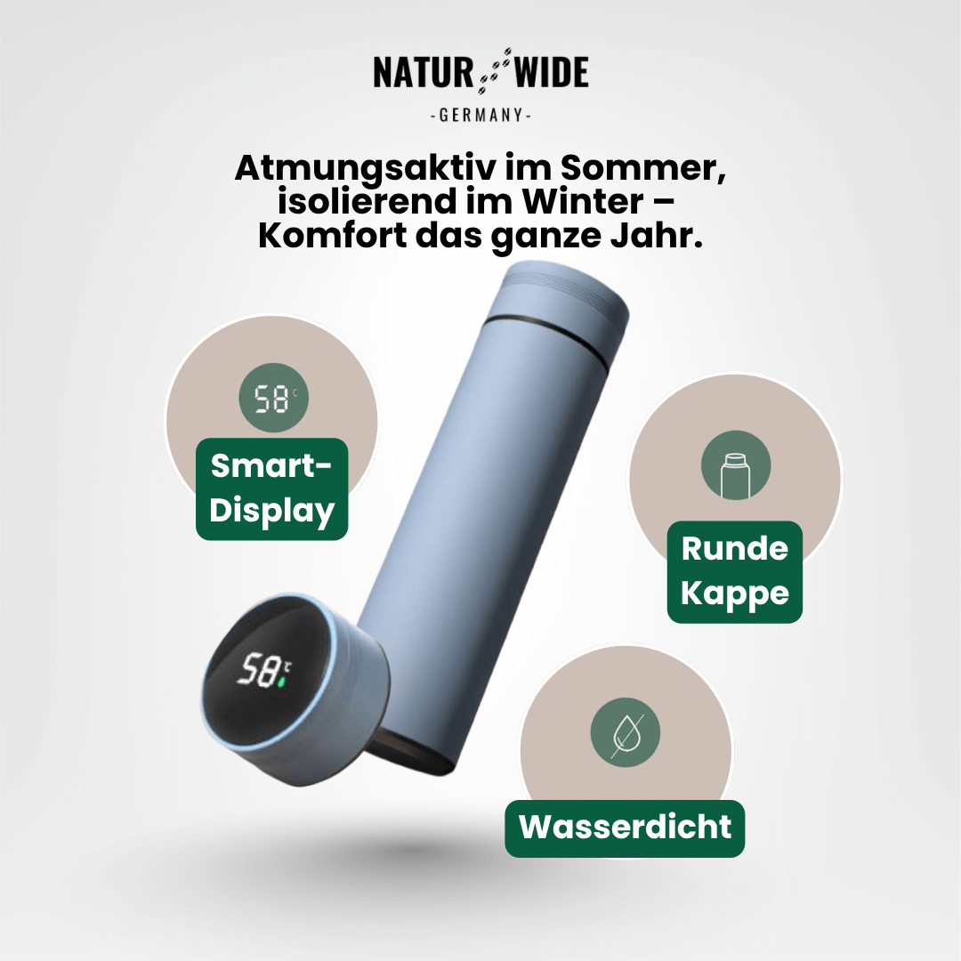 Thermobecher 500 ml mit Temperaturanzeige – Ansicht 5