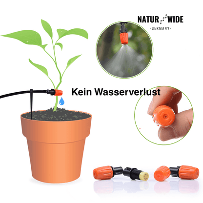 Mikro-Bewässerungsset mit verstellbaren Düsen – Ansicht 13