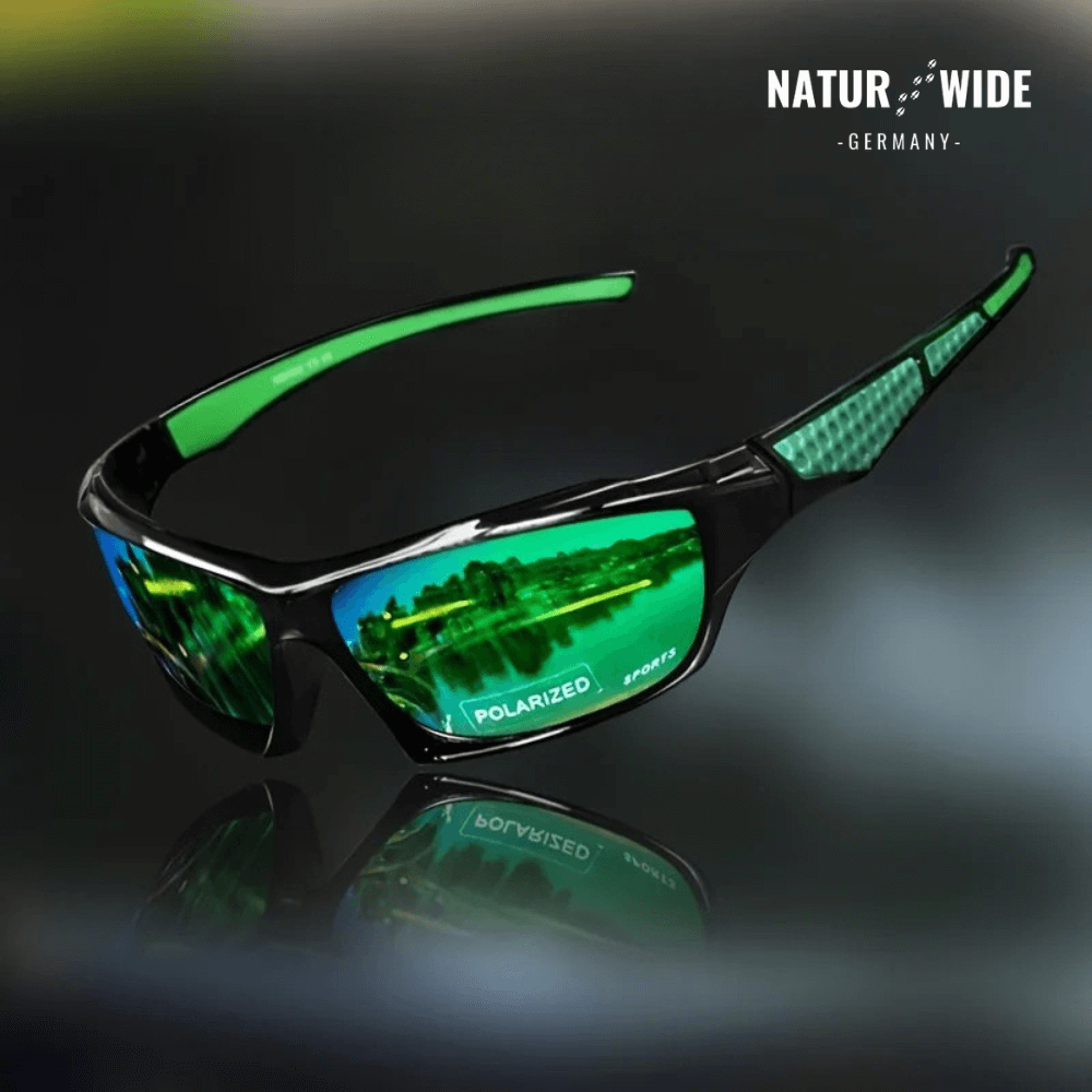 Polarisierte Sportsonnenbrille mit UV400-Schutz – Ansicht 17