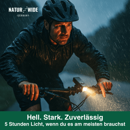 Fahrrad Frontlicht USB, 10.000 mAh mit Powerbank – Ansicht 3