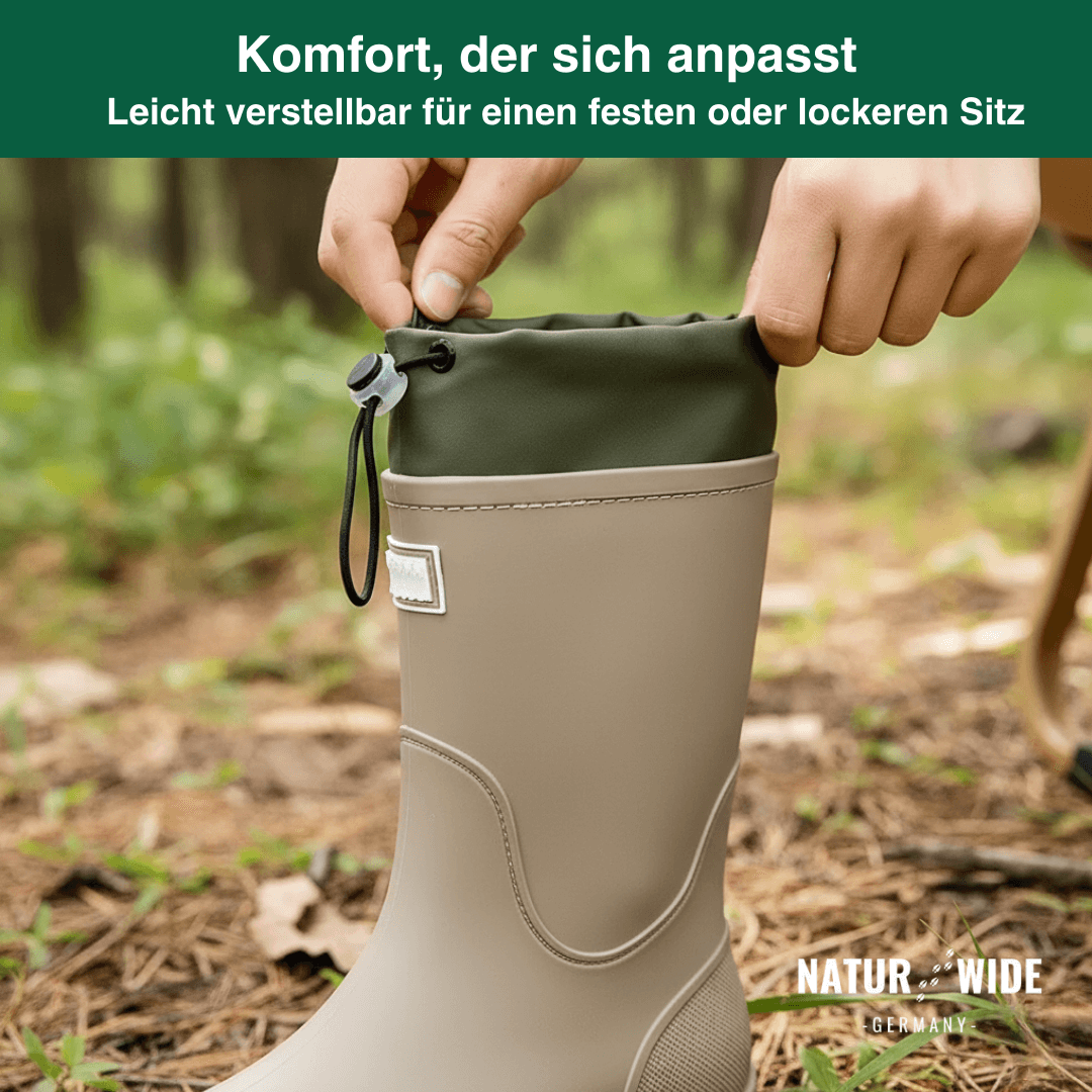 Wasserdichte Gummistiefel unisex, rutschfest – Ansicht 12