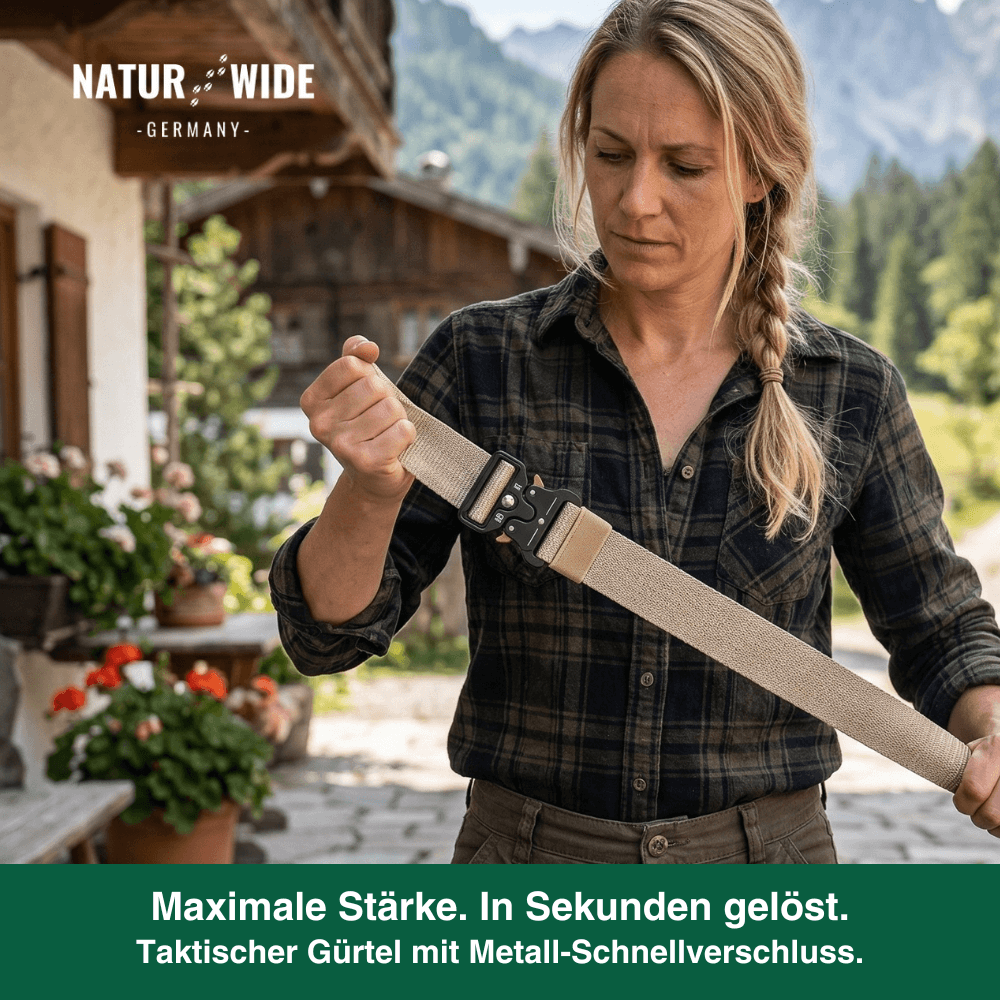 Taktischer Nylon-Gürtel mit Schnellverschluss – Ansicht 8