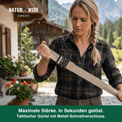 Taktischer Nylon-Gürtel mit Schnellverschluss – Ansicht 8