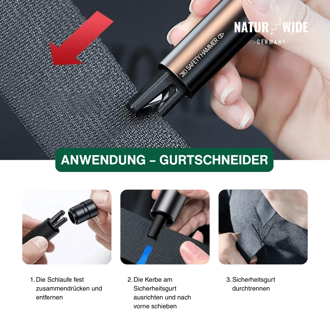 Auto-Nothammer: Fensterbrecher & Gurtschneider – Ansicht 9