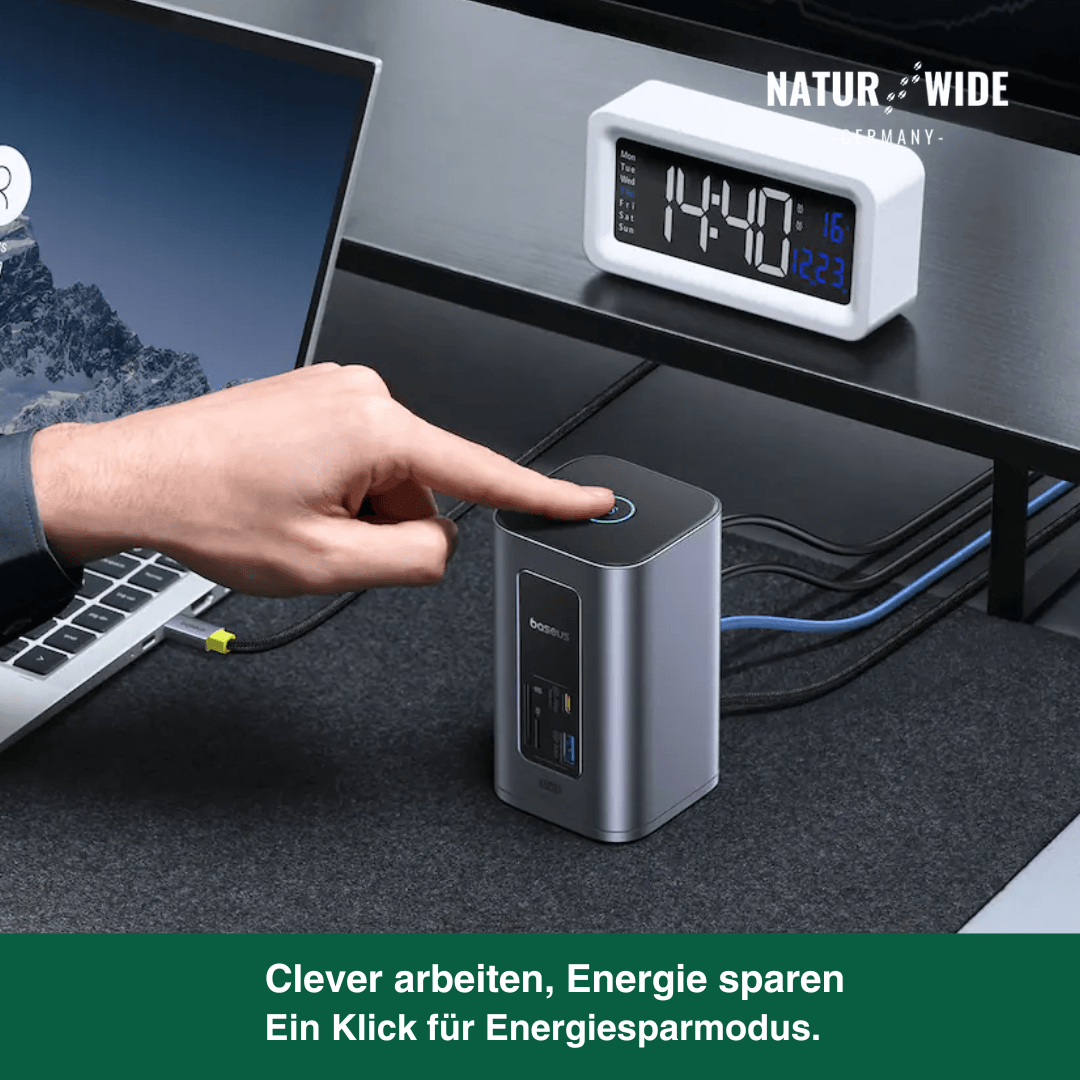 USB-C-Dockingstation 12-in-1, 2 × 4K HDMI – Ansicht 9