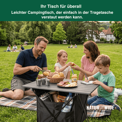 Ultraleichter Alu-Klapptisch, ca. 1 kg, 2 Größen – Ansicht 8