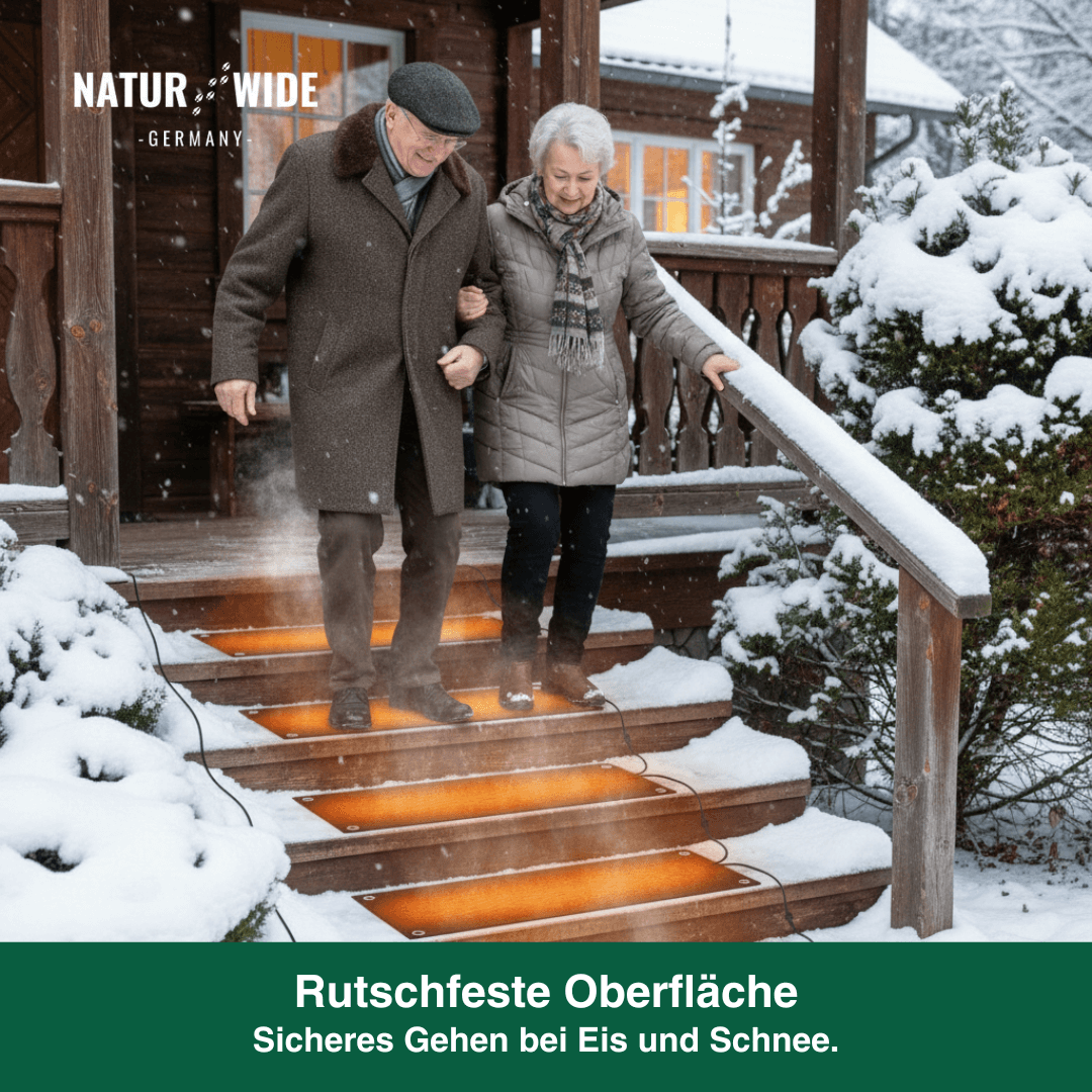 Beheizte Schneeschmelzmatte für Treppe & Weg – Ansicht 7