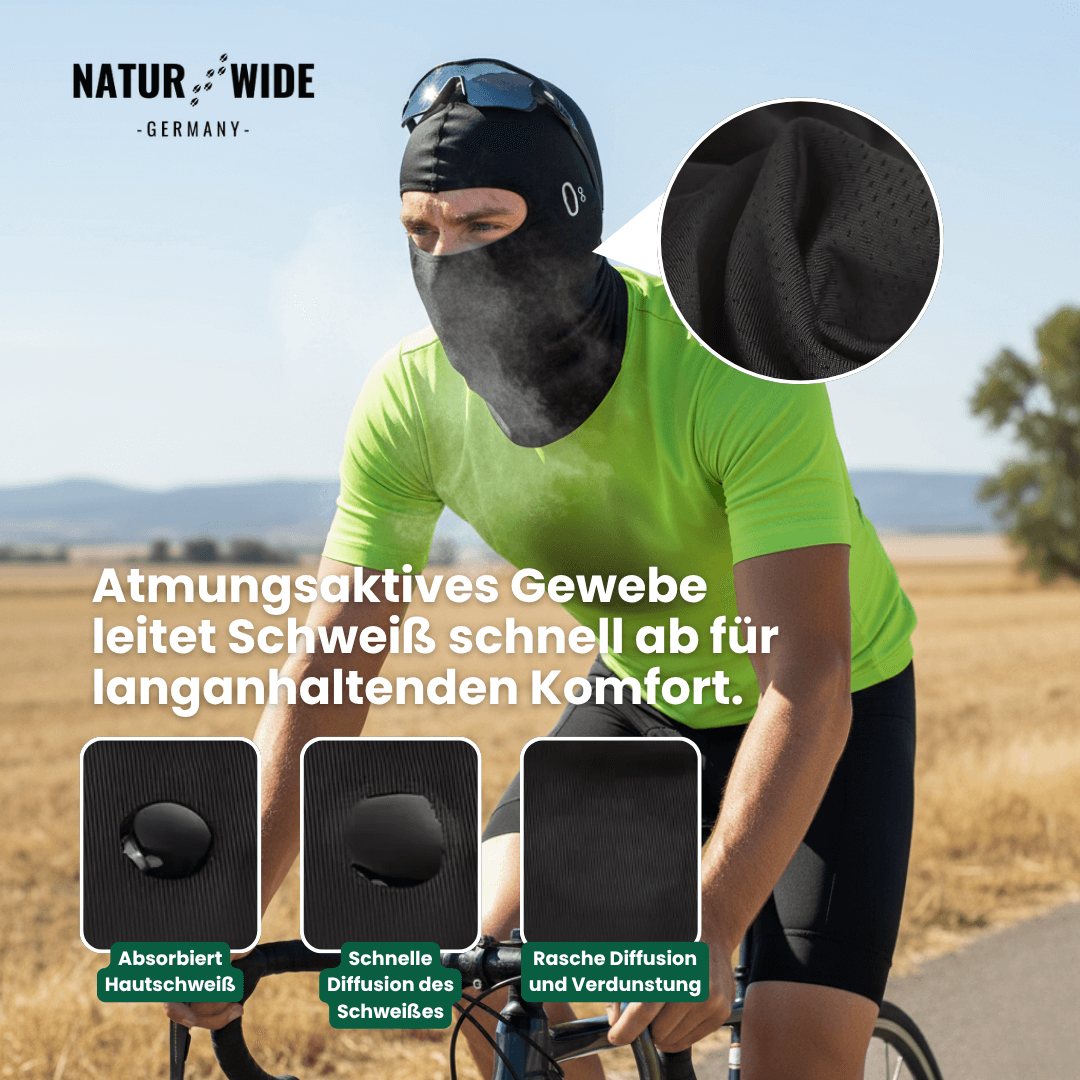Winter-Sturmhaube für Fahrrad und Motorrad – Ansicht 7