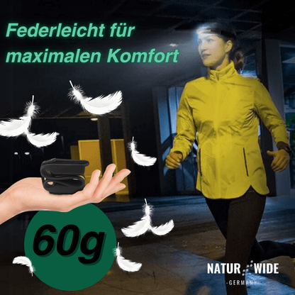Stirnlampe mit 230°-Licht und Bewegungssensor – Ansicht 18