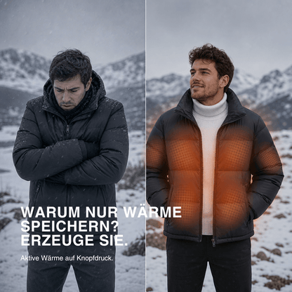 Beheizte Winterjacke mit 6 Heizzonen, 3 Stufen – Ansicht 5