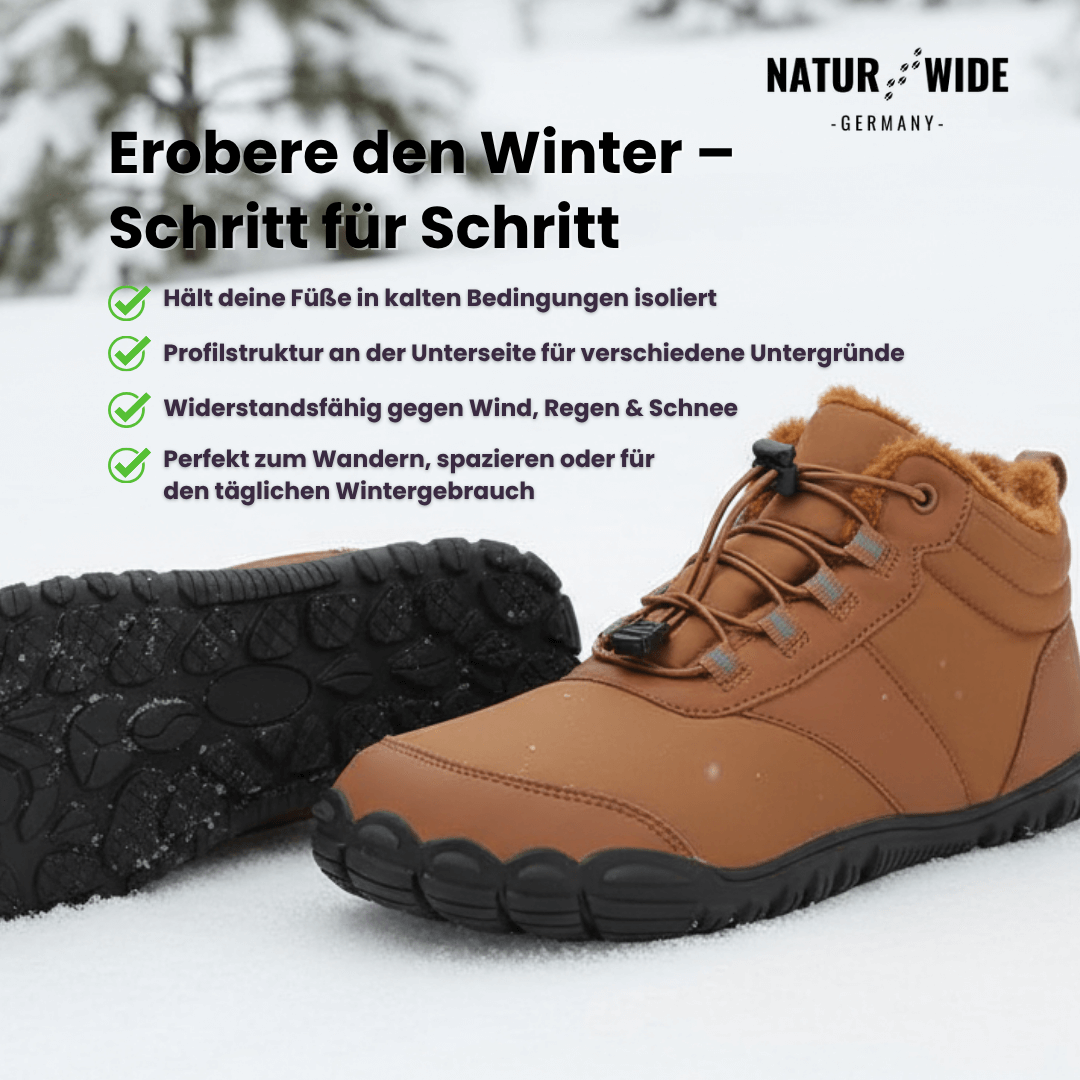 Barfuß-Winterschuhe gefüttert, Damen & Herren – Ansicht 8
