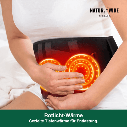 Massagegürtel mit Wärme, Vibration und Rotlicht – Ansicht 5