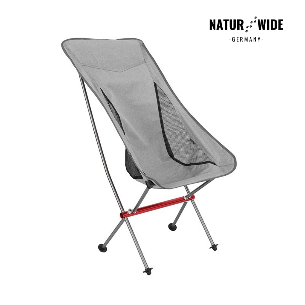 Leichter Campingstuhl, hohe Lehne, 1,3 kg – Ansicht 9