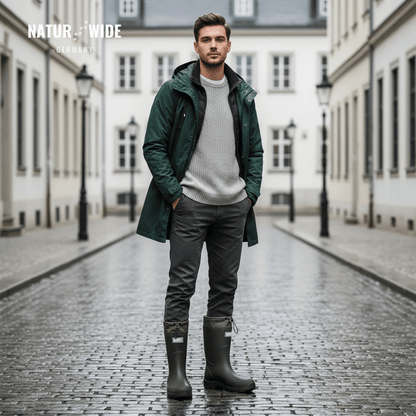 Wasserdichte Gummistiefel unisex, rutschfest – Ansicht 5