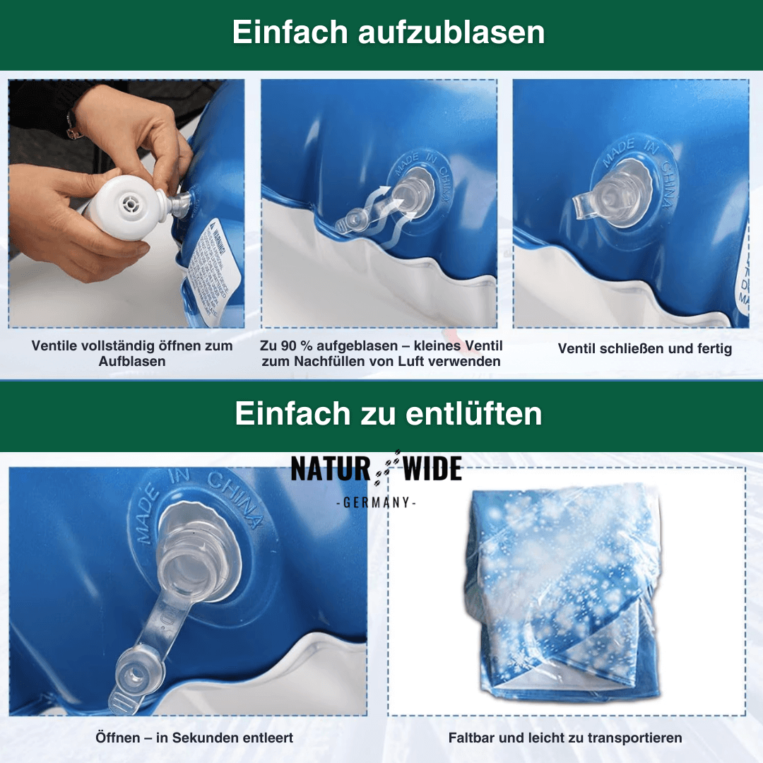 Aufblasbarer Schneereifen mit Griffen – Ansicht 8