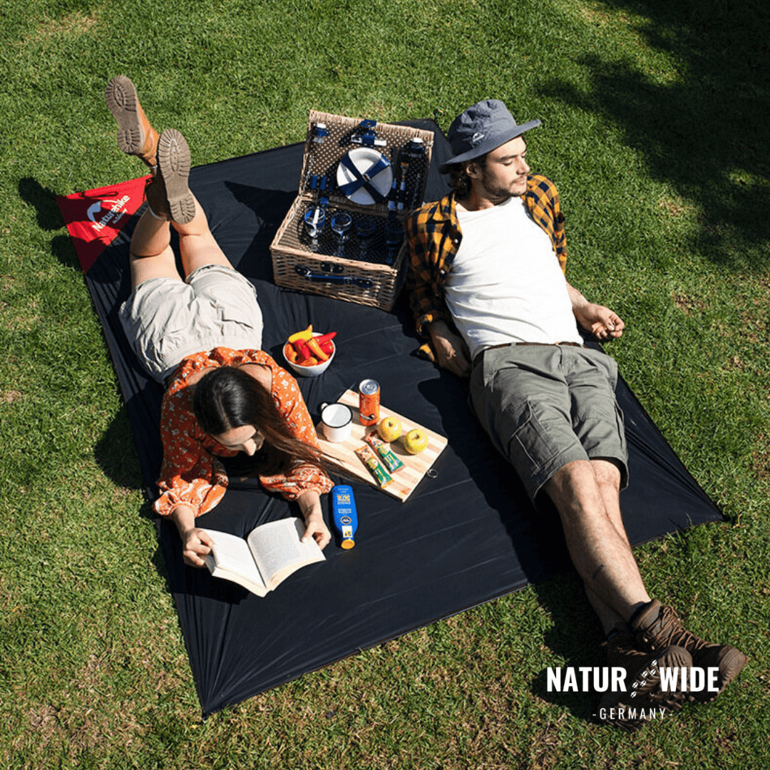 Taschen-Picknickdecke, wasserabweisend, ab 35 g – Ansicht 12