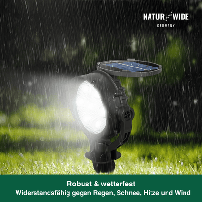 Solar-Gartenstrahler 2er-Set, IP65, verstellbar – Ansicht 9
