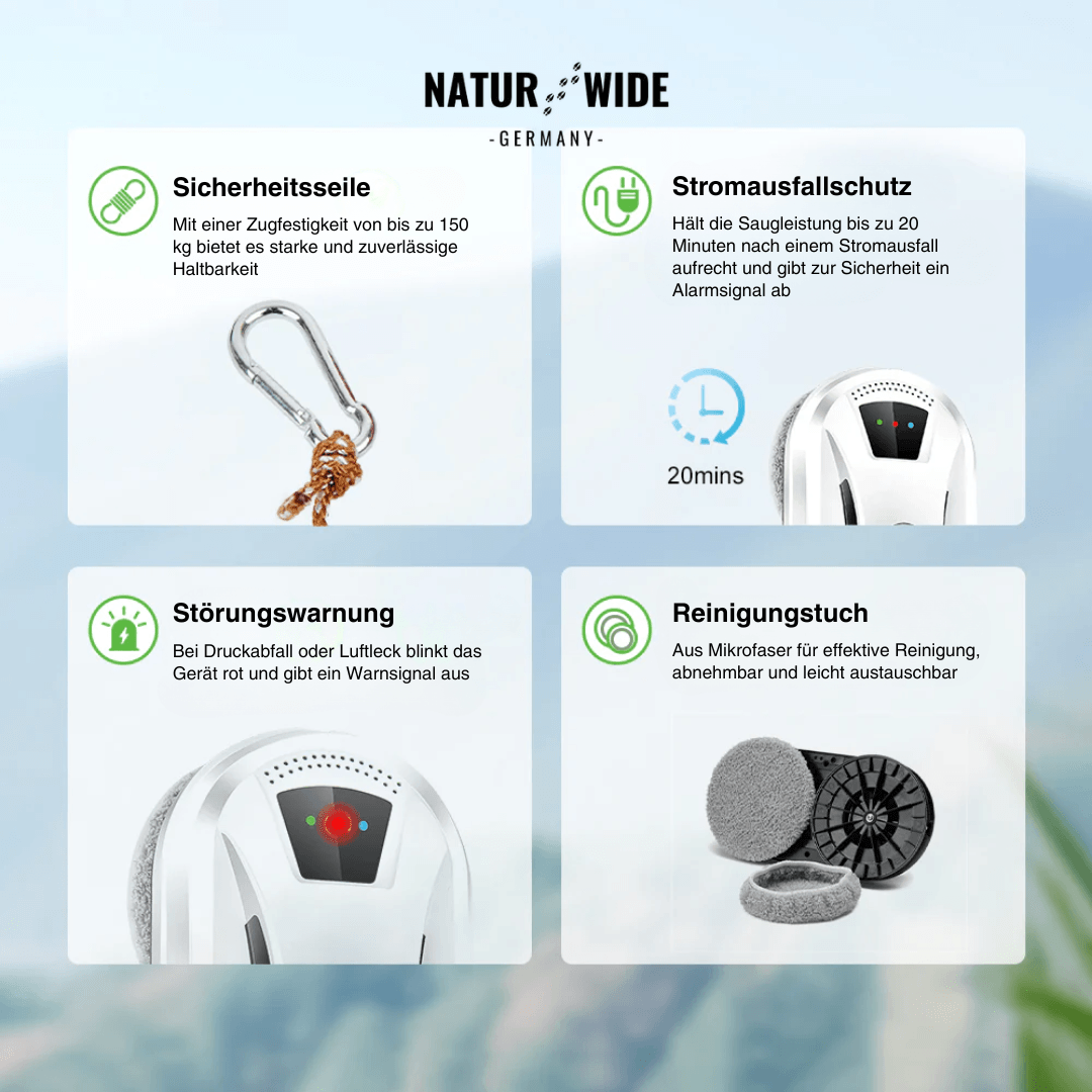 Fensterputzroboter mit Fernbedienung – Ansicht 7