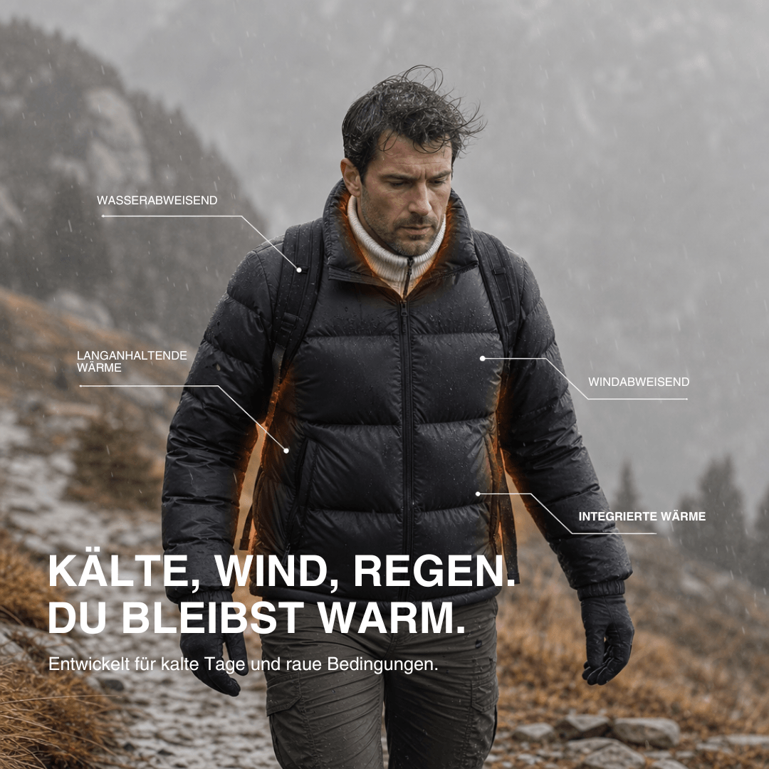 Beheizte Winterjacke mit 6 Heizzonen, 3 Stufen – Ansicht 7