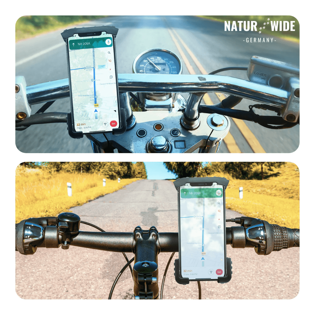 Handyhalter für Fahrrad & Motorrad aus Metall – Ansicht 11