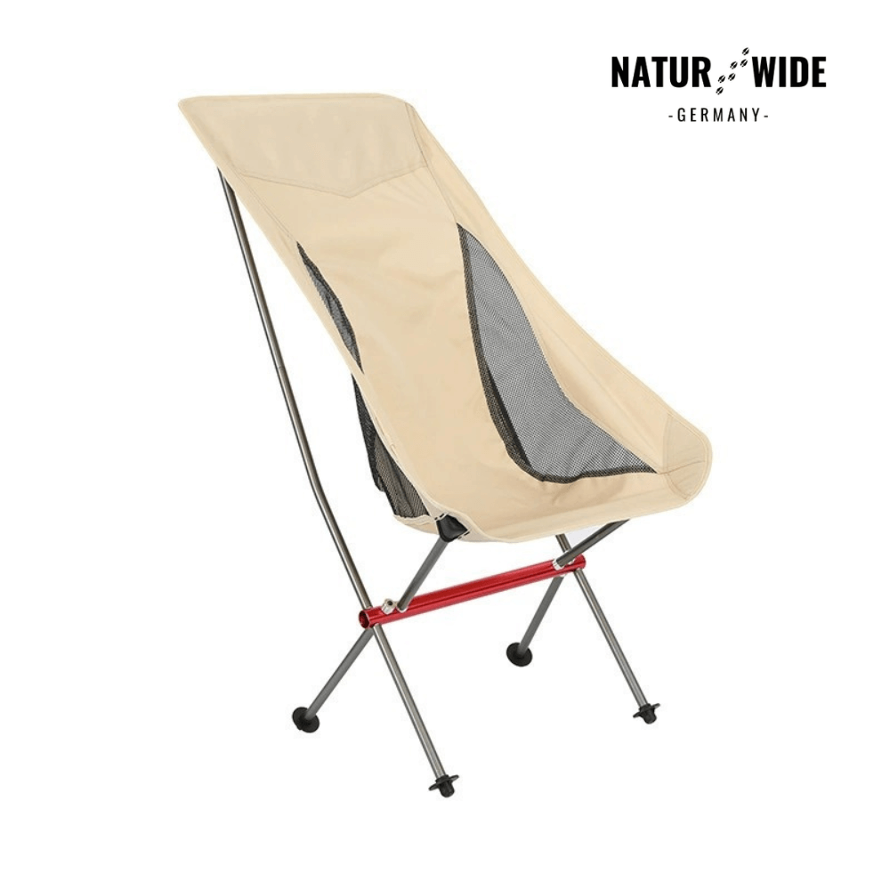 Leichter Campingstuhl, hohe Lehne, 1,3 kg – Ansicht 10